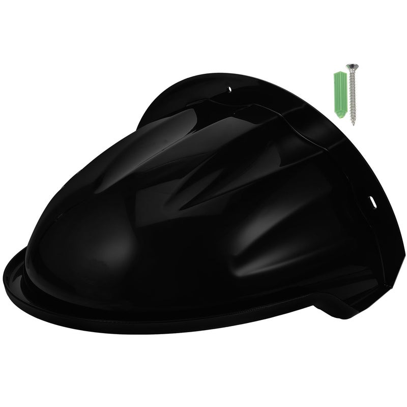 Outdoor Camera Rain Cover Protective Shell Sun Shade Weatherproof Housing Black - Image 2