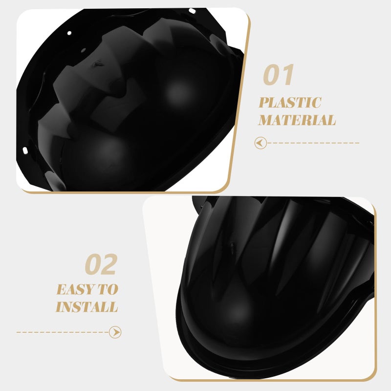 Outdoor Camera Rain Cover Protective Shell Sun Shade Weatherproof Housing Black - Image 5