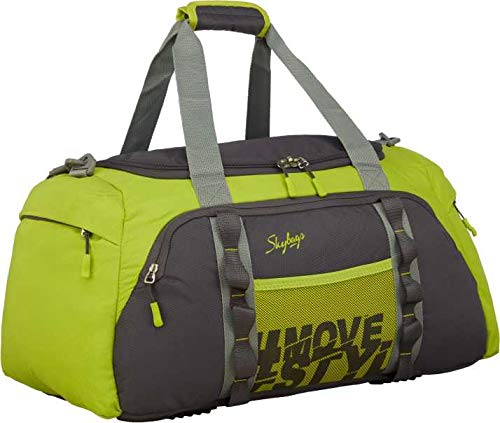 Skybags Hustle DF 55 Polyester carry on luggage Duffle Luggage (Green) - Image 1
