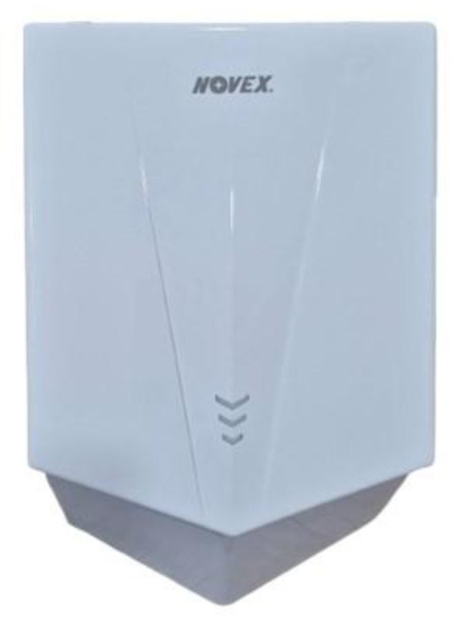 نوفيكس مجفف يدين أوتوماتيكي عالي السرعة NOVEX 1300 واط – طراز NHDA-06 | مستشعر بدون لمس | علامة تجارية بريطانية | 220-240 فولت | تصنيف IP23  مصنف - Image 3