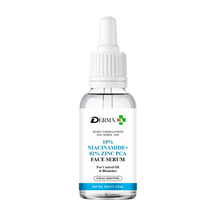 DERMAKR DERMA KR Niacinamide 10 with zinc 2 Face Serum Acne Prone Skin 30Ml - Image 1