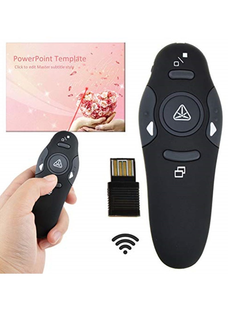 2.4ghz Wireless Usb Powerpoint Ppt Presentation Presenter Mouse Remote Control Laser Pointer Pen - Image 2