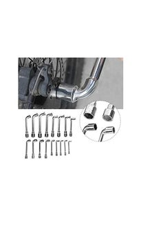 DENFOS L TYPE SOCKET WRENCH, HEX SPANNER (8mm)  - Image 5