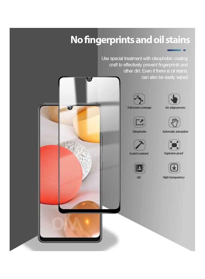 Tempered Glass For Samsung Galaxy A42 5G clear - Image 4
