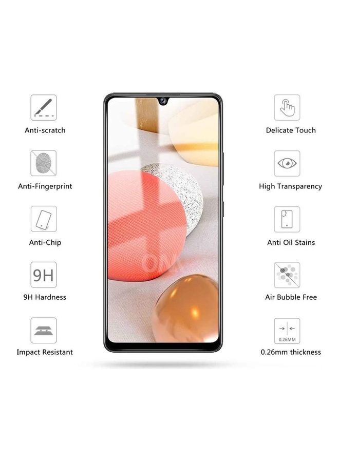 Tempered Glass For Samsung Galaxy A42 5G clear - Image 3