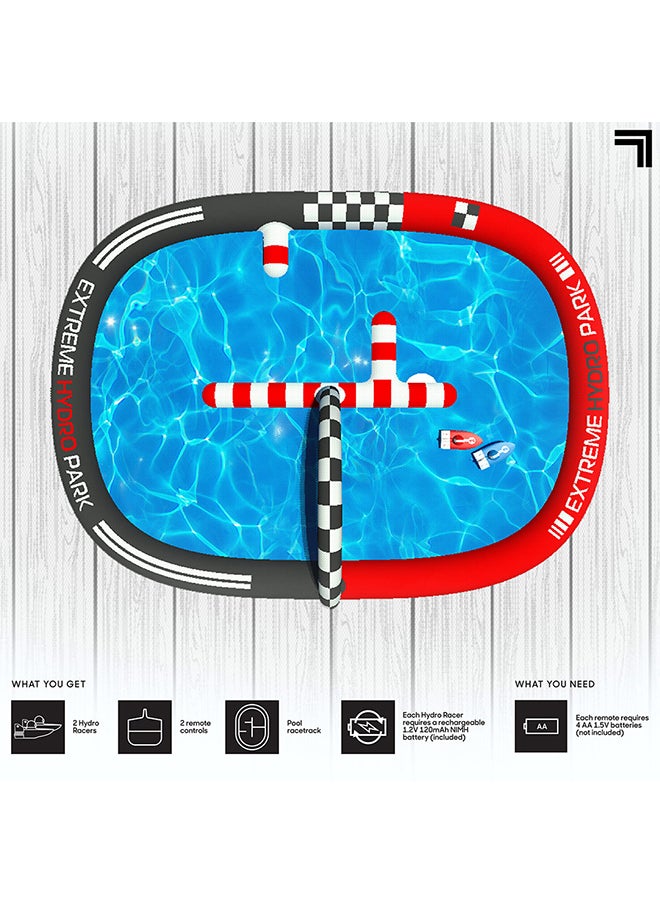 Sharper Image - Sharper Image Remote Control Hydro Park Racers With Pool Aquatic Adventure Toy - Image 1
