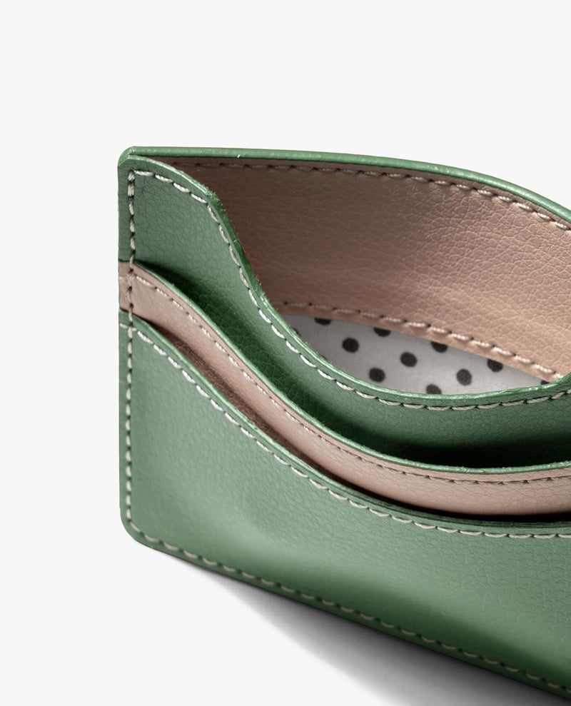 Daily Objects Slim Skinny Fit Card Wallet for Men and Women | Durable Vegan PU Leather | Credit/Debit Card Holder | 3 Slots for Cash, Card & IDs | Stylish Pocket Purse | Money Organiser - Image 4