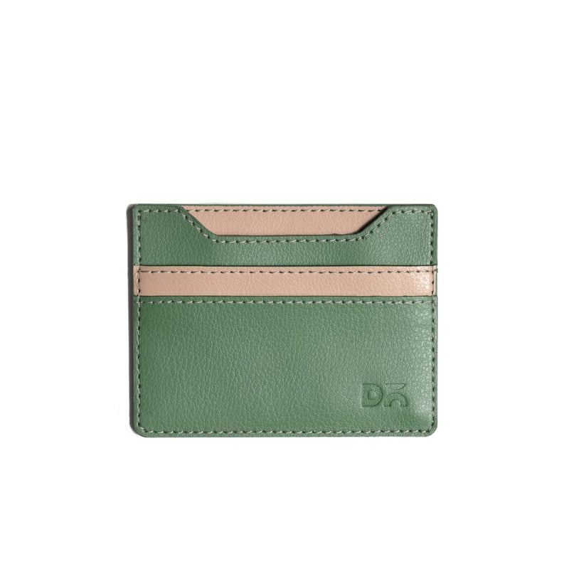 Daily Objects Slim Skinny Fit Card Wallet for Men and Women | Durable Vegan PU Leather | Credit/Debit Card Holder | 3 Slots for Cash, Card & IDs | Stylish Pocket Purse | Money Organiser - Image 1