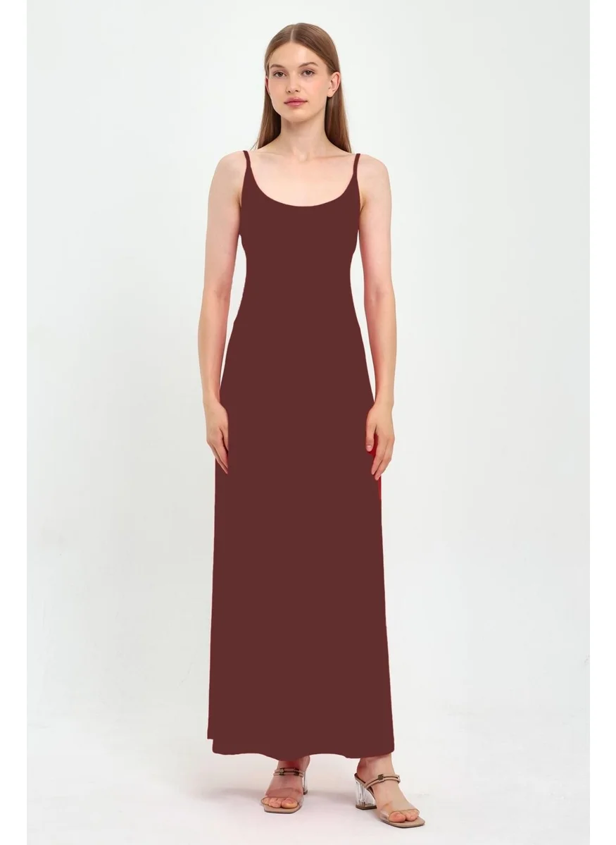 Alexander Gardi Thin Strap Long Dress (B23-0052 01)