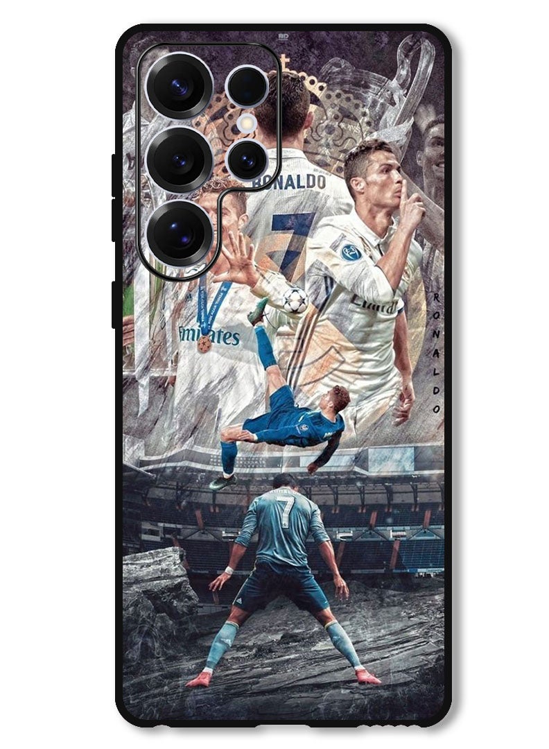 Theodor Protective Case Anti Scratch Shock Proof Bumper Cover For Samsung Galaxy S25 Ultra Ronaldo (4) - Image 1