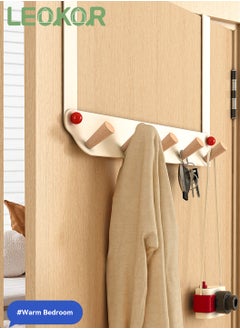 Chic Over The Door Hooks Iron Door Hanger Hook for Clothes with 5 Wooden Door Hooks - pzsku/ZC90FB5E77ADF228308B4Z/45/_/1699860196/ab4a2c40-73cd-471d-b8b5-8797801116fe