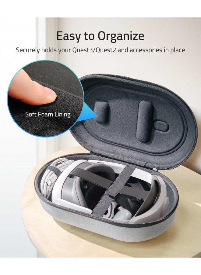 Syntech Syntech Hard Carrying Case Compatible with Meta/Oculus