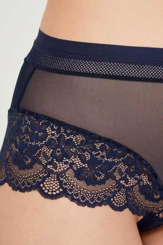 COTTONHILL Lace Detailed Transparent Plus Size Bikini Panties 3-Pack-2  - Image 3