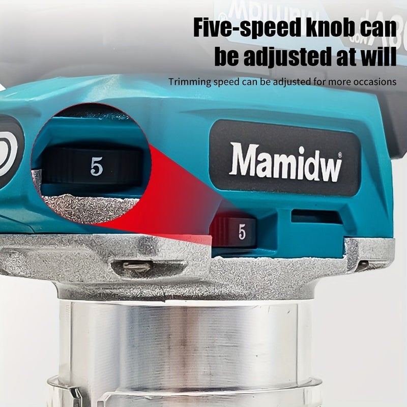 Mamidw 33000RPM Brushless Trimmer Cordless Router Tool for Makita 18V Battery No Battery - Image 5