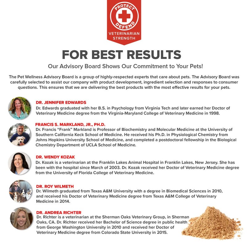 VetSmart Formulas Critical Immune Defense for Dogs & Cats; Supports Normal Cell Growth - Turkey Tail, Reishi, Shiitake and Maitake Mushroom Formula with Patented White Turmeric Root Extract - 30-Day Supply - Image 5