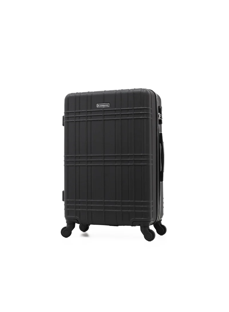 جيوردانو حقيبة سفر ترولي جيوردانو صلبة  قطع، أسود