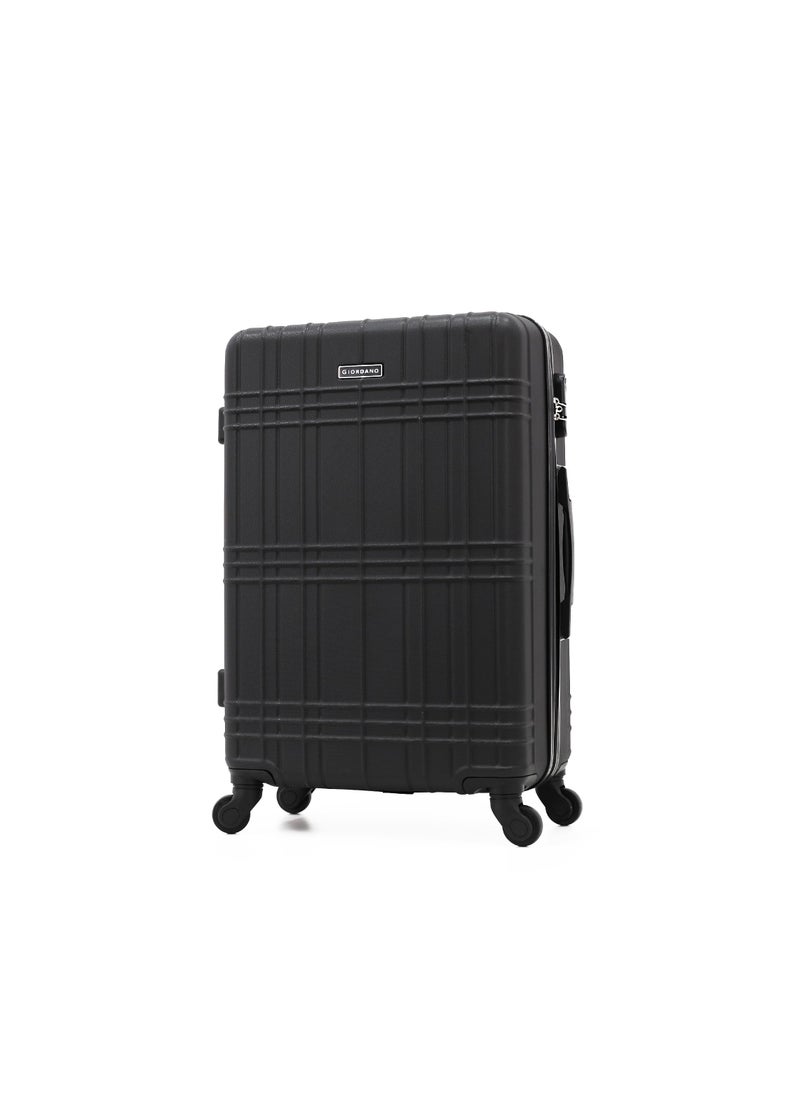 GIORDANO Giordano Hardside Luggage Trolley Bag 4 Pieces set,Black (S-20,M-24,L-28,XL-32 Inch)  - Image 2
