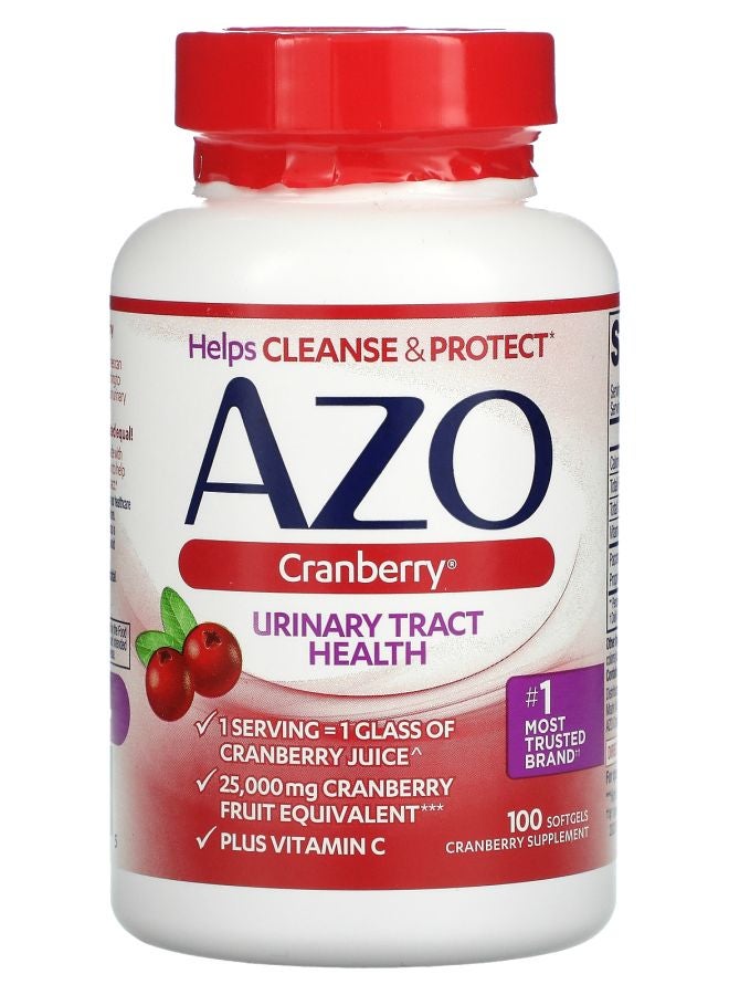 Cranberry Urinary Tract Health 100 Softgels