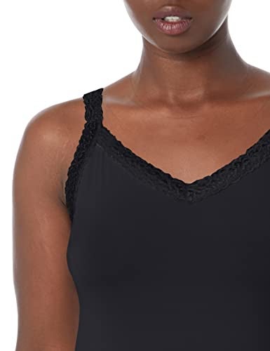 Vanity Fair womens Tops for Layering (Camisole & Tank Tops) Camisole, Cami - Spincami Black, XX-Large US - Image 3