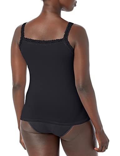 Vanity Fair womens Tops for Layering (Camisole & Tank Tops) Camisole, Cami - Spincami Black, XX-Large US - Image 2