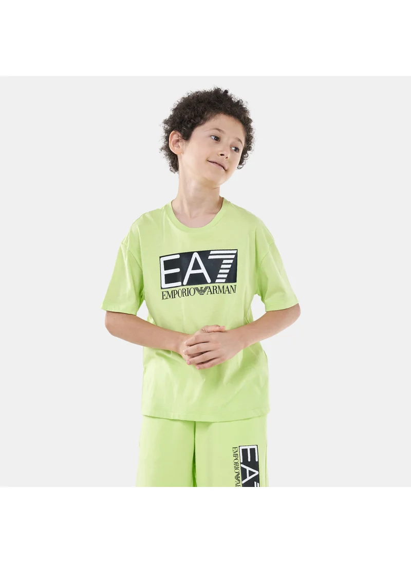 EA7 Emporio Armani Kids' Logo Series T-Shirt
