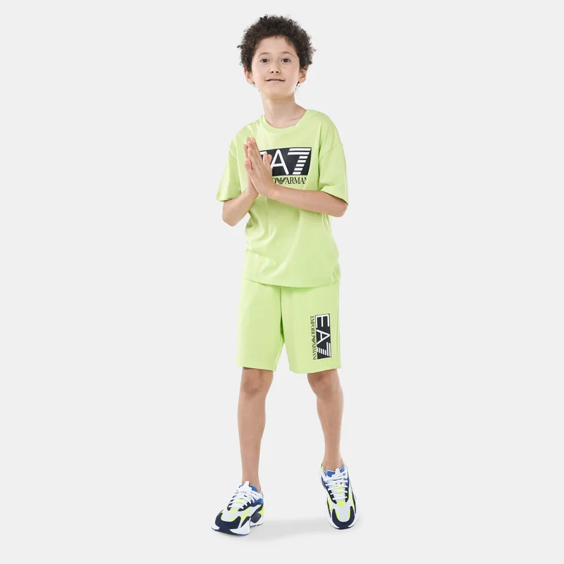 EA7 Emporio Armani Kids' Logo Series T-Shirt