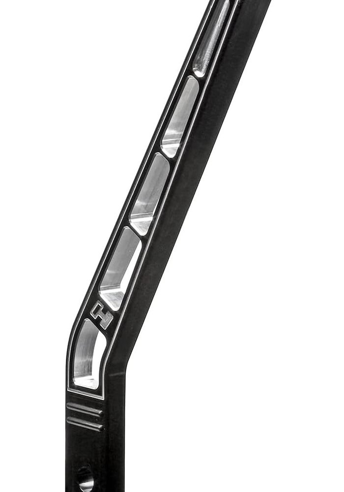 Hurst 5389025 Lay Back Gear Shift Lever Stick, Black Aluminum, 10" - Image 2