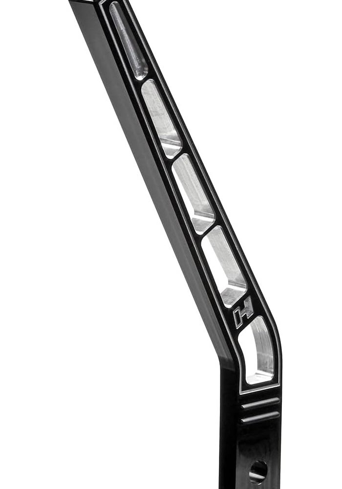 Hurst 5389025 Lay Back Gear Shift Lever Stick, Black Aluminum, 10" - Image 3