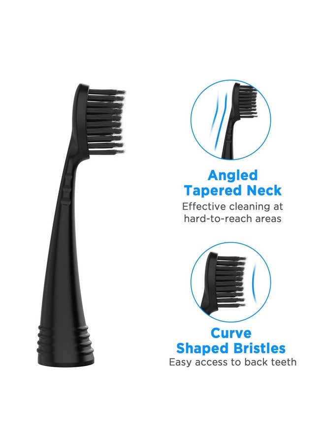 Fremouth Replacement Toothbrush Heads With Covers For Burst (5 Count Black)  - Image 3
