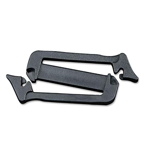 DYZD Utility Webbing Connecting Clips Strap Buckle Triglide slides Backpack Bag Clip (Style 2,10PCS) - Image 1