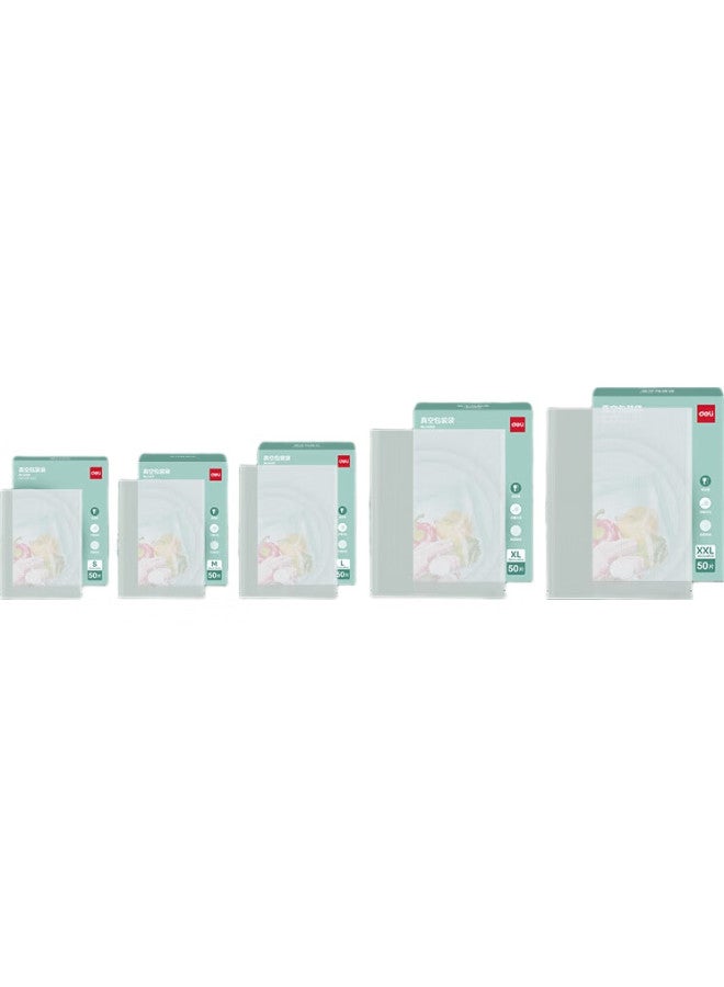 Deli Vacuum Sealer Machine For Home And Commercial Use, Food Vacuum Packaging Sealing Bags, Food-Grade Material, 30*40Cm/50 Pieces, Upgraded Version 14917 - Image 3