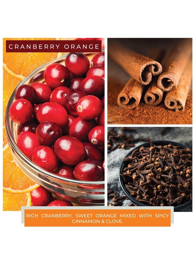 A Cheerful Giver A Cheerful Giver - Cranberry Orange - 34oz Papa Scented Candle Jar with Lid - Keepers of the Light - 155 Hours of Burn Time, Gift for Women, Red  - Image 3