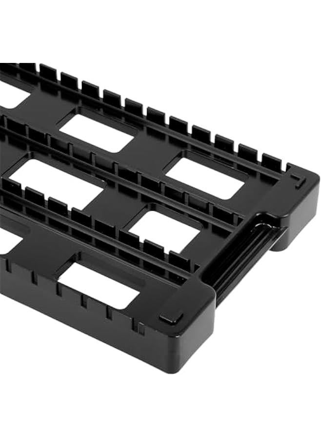 Arabest Antistatic ESD Circulation Rack Shelf, 6 Pack PCB Rack Circuit Board Storage Holder, 25 Slot Storage Stand, ESD Shelf - Image 5