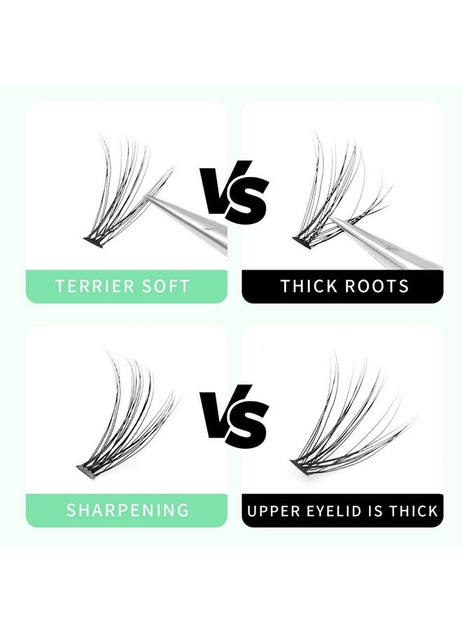 Bodermincer Bodermincer 20D 0.07mm Thickness 8-22mm To Choose Grafting False Eyelashes False Eyelashes Individual Natural Long Mink Fake Eyelashes Extension Handmade Bulk Wholesale (12mm)  - Image 5