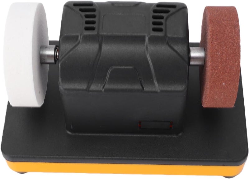 Easy lifting build Aramox Mini Bench Grinder Cordless Bench Grinding Machine 3 Inch 2000-6000RPM with Dual Grinding Wheels for Sharpening Tools Drill Bits Flexible purchase choices - Image 3