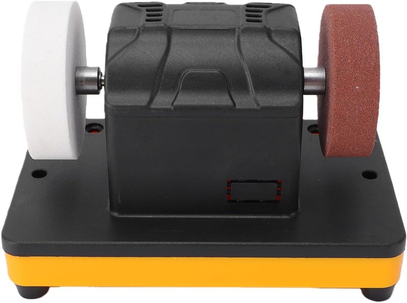 Easy lifting build Aramox Mini Bench Grinder Cordless Bench Grinding Machine 3 Inch 2000-6000RPM with Dual Grinding Wheels for Sharpening Tools Drill Bits Flexible purchase choices - Image 5