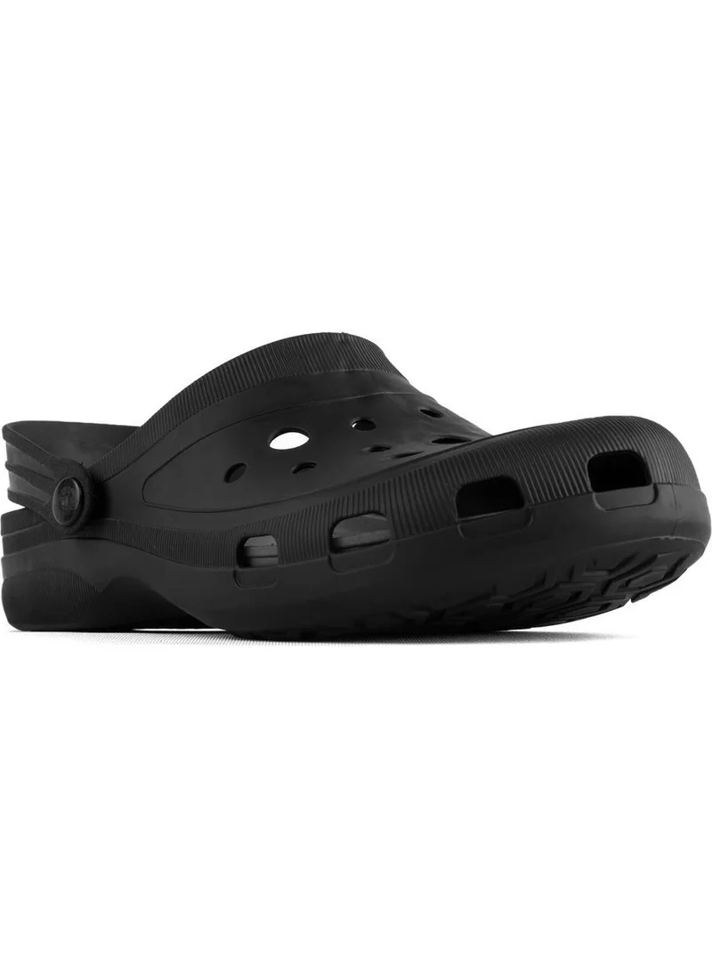 Buckhead Copacabana Eva Black Black Crocs Mod Slippers 4154 V2