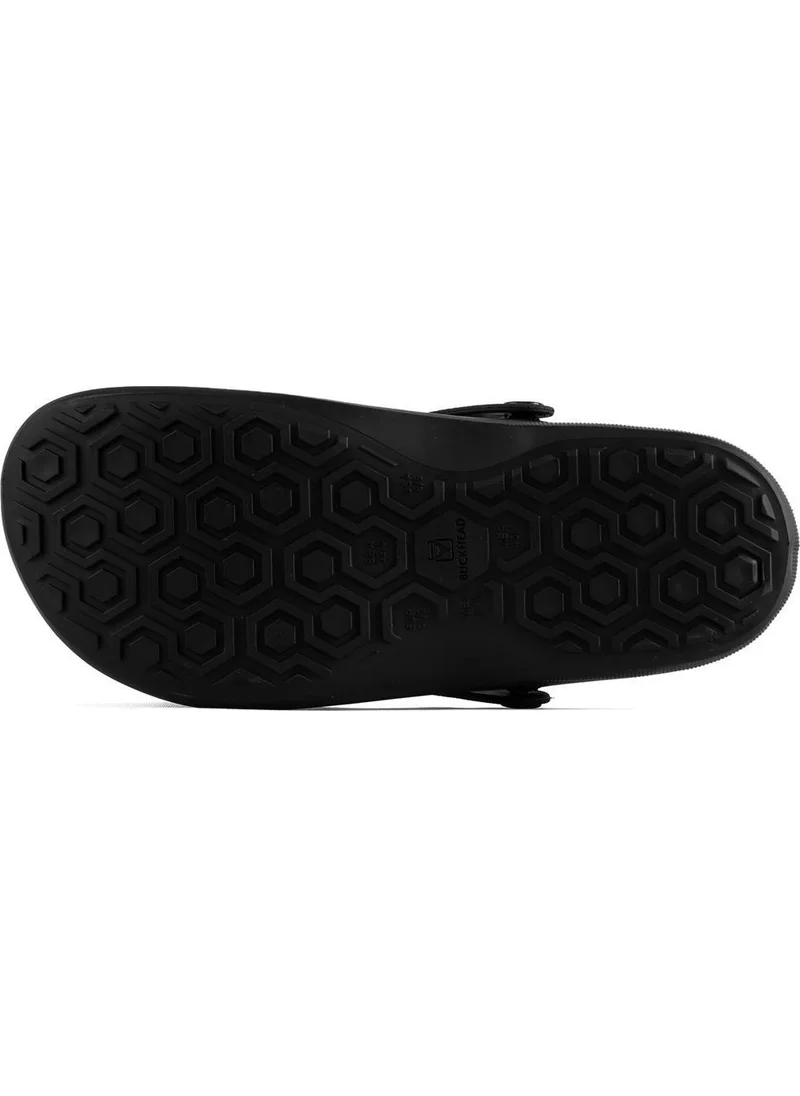 Buckhead Copacabana Eva Black Black Crocs Mod Slippers 4154 V2