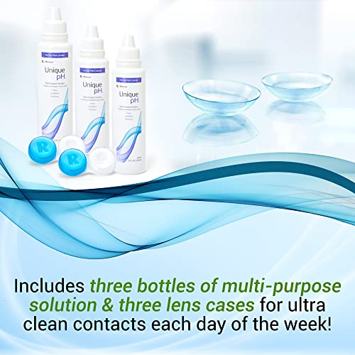 Menicon Unique pH Multi-Purpose Solution with RGP Lens Case.4 Fluid Ounce each - 3 Pack - Image 4