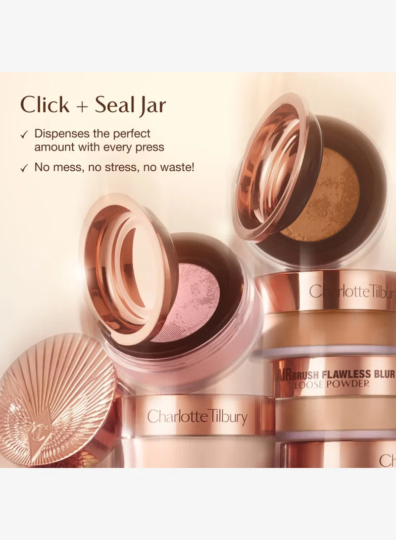 Charlotte Tilbury BRIGHTENING PINK AIRBRUSH FLAWLESS BLUR LOOSE POWDER BRIGHTENING PINK for Women | Best Price UAE