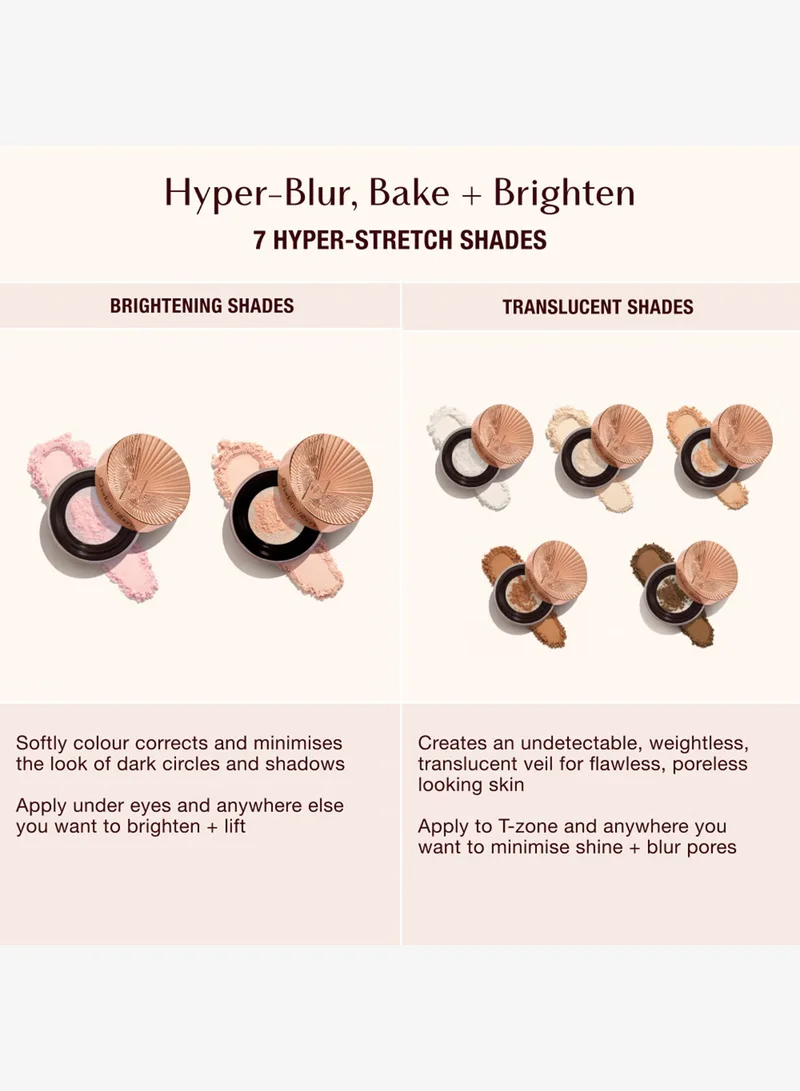 Charlotte Tilbury BRIGHTENING PINK AIRBRUSH FLAWLESS BLUR LOOSE POWDER BRIGHTENING PINK for Women | Best Price UAE