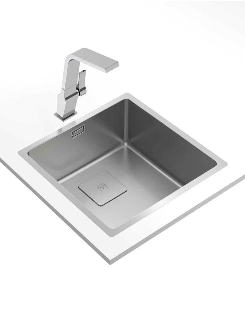 TEKA - TEKA FLEXLINEA RS15 40.40, Stainless Steel with 3-in-1 Installation (top, undermount or flush) possibilities and Lifetime warranty - Made in Europe - Image 1