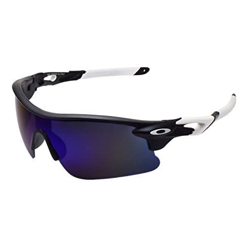 Peter Jones White Sports Unisex Sunglasses | Polarized Lenses & Polycarbonate Frame | 100% UV Protection for Driving, Sports & Cycling (Model M007W) - Image 2