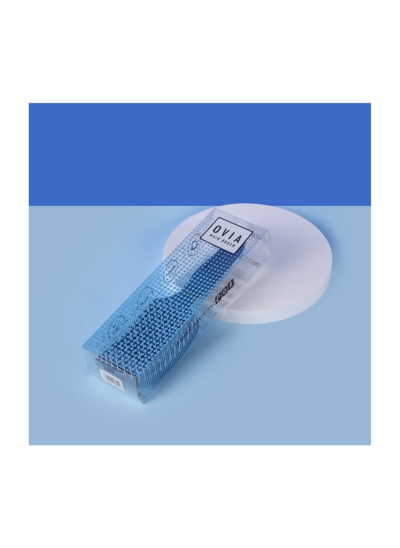 Sister Young - Sister Young OVIA Soft Nylon Pin Detangler Hair Brush (Blue) - Image 1