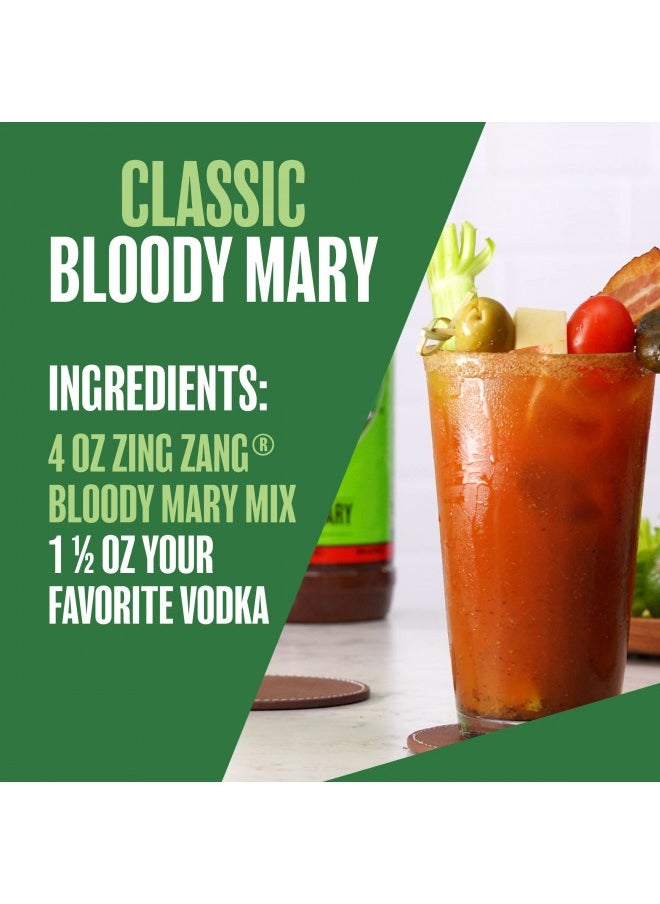 Zing Zang  Mary Mix, Non-Alcoholic Cocktail Mixer With A Bold-Tasting Seven Vegetable Juice And Spice Blend, 1.75L Bottle (Pack Of 1)  - Image 3