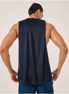 Styli Slogan Print Color Block Sleeveless Tank  - Image 4
