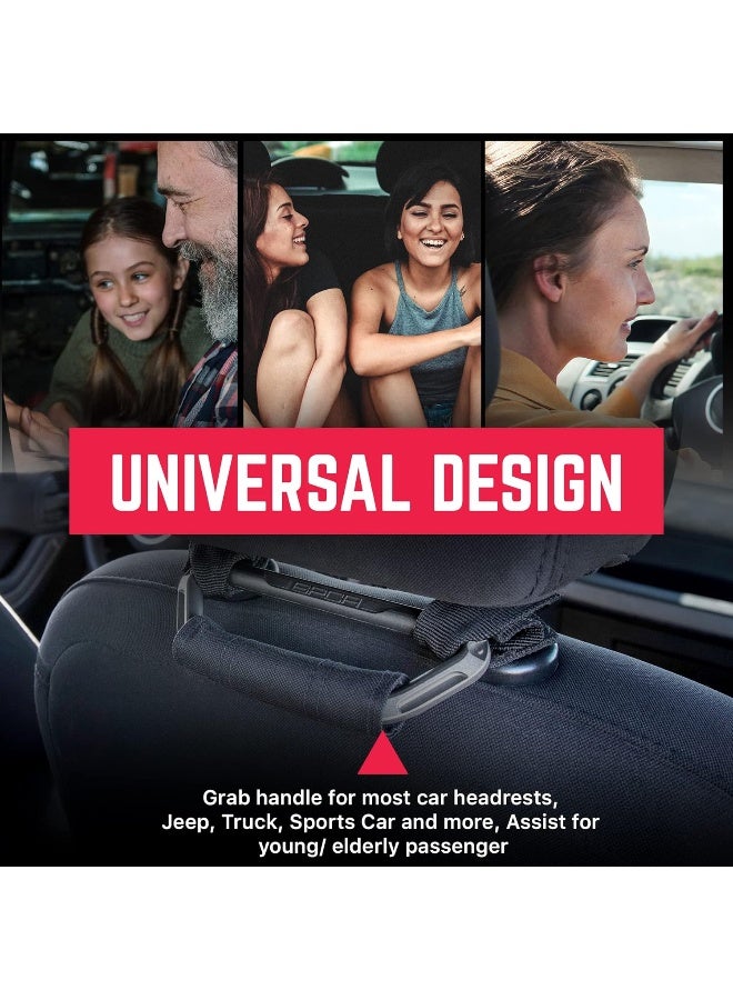 GPCA Universal fit Headrest Grab Handles Including Jeep JK/JL/More - GP-Back-Grip Off Road Backseat Passengers - Image 2