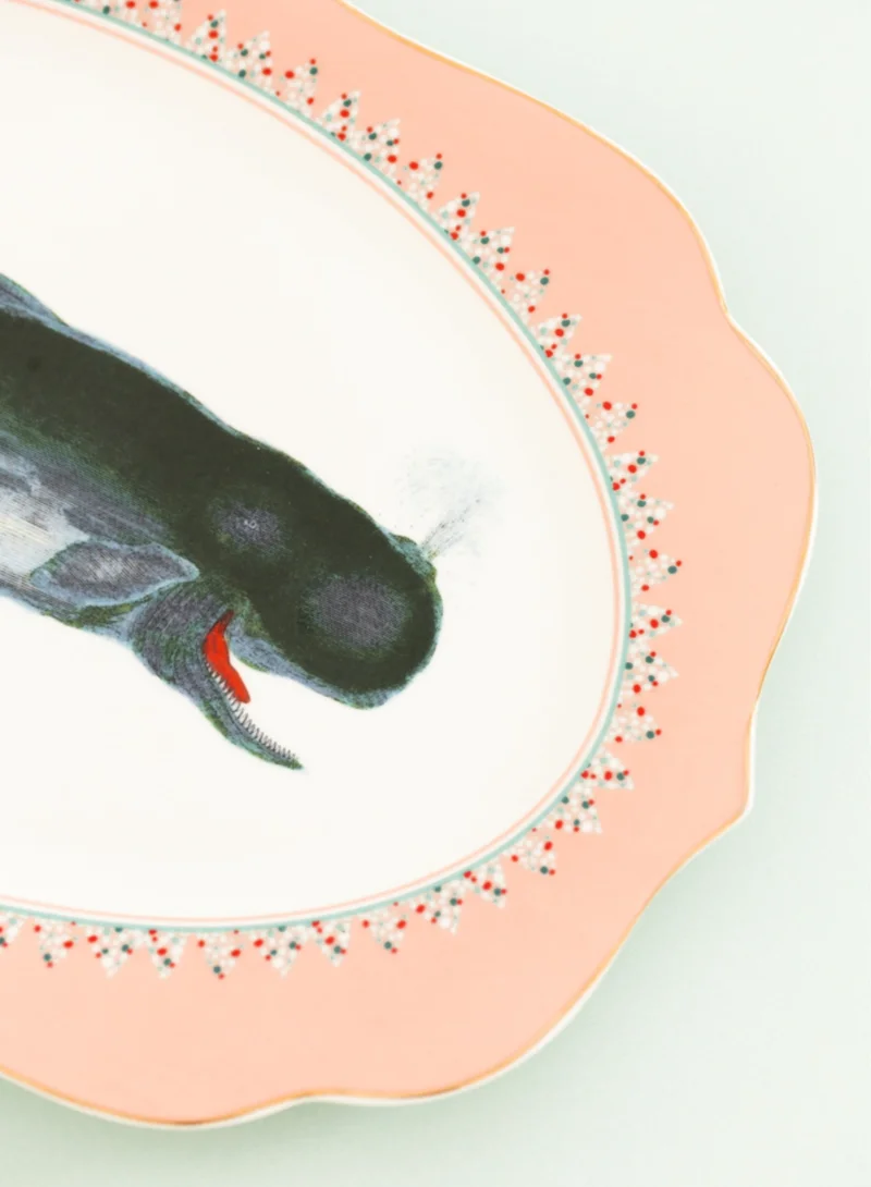 YVONNE ELLEN Yvonne Ellen Platter Serving Plate Whale 32Cm Multicolour