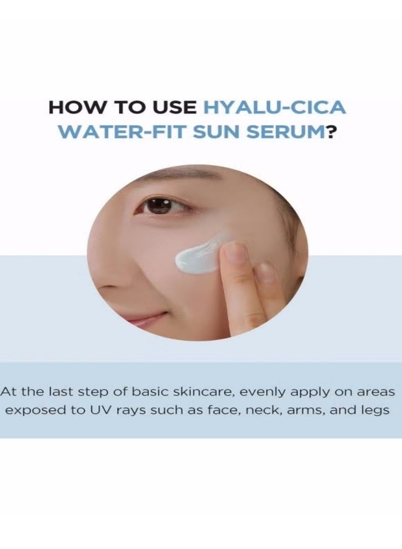 Generic SKin1004 Hyalucica Waterfit Sun Serum  Moisturizing Sun Protection Essence for All Skin Types  - Image 5
