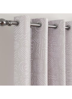 Home Box Russelle Casper Printed Single Curtain 240 x 140 cm  - Image 2